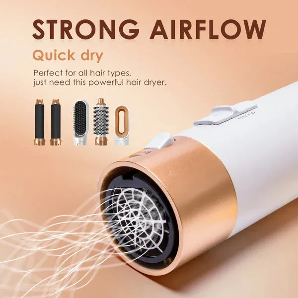 The Ultimate 5-in-1 Hot Air Hair Styling Set