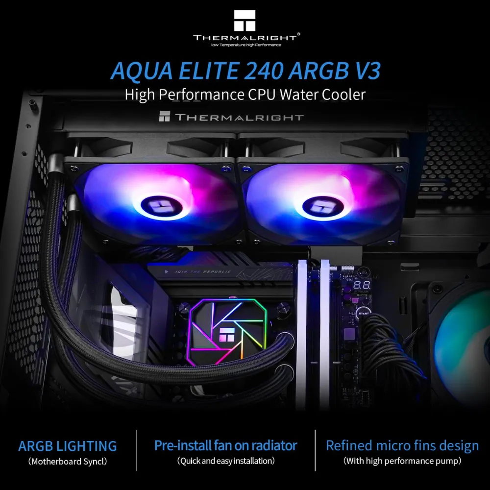 Thermalright Aqua Elite 240 V3 Aio CPU Cooler