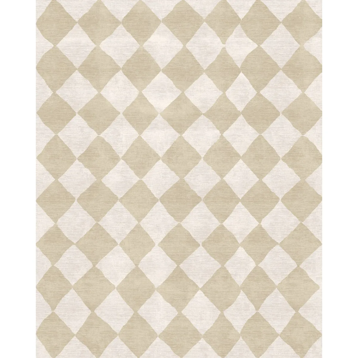 Trestres Checkered Natural & Ivory Rug - Second Love