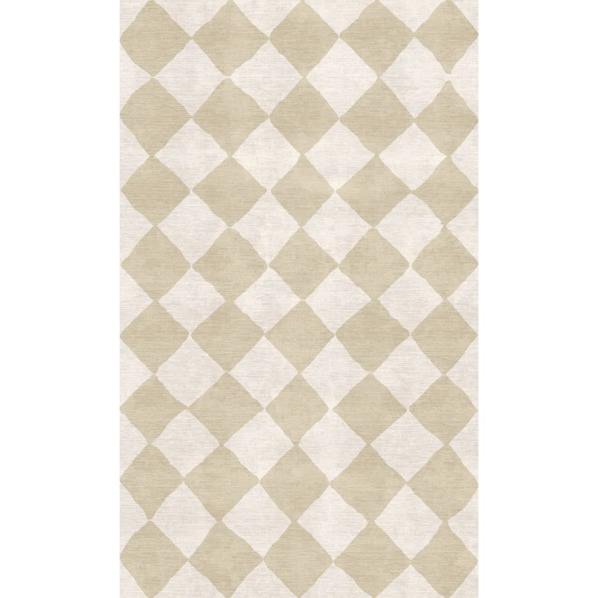 Trestres Checkered Natural & Ivory Rug - Second Love