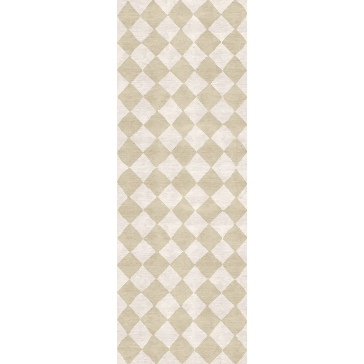 Trestres Checkered Natural & Ivory Rug - Second Love