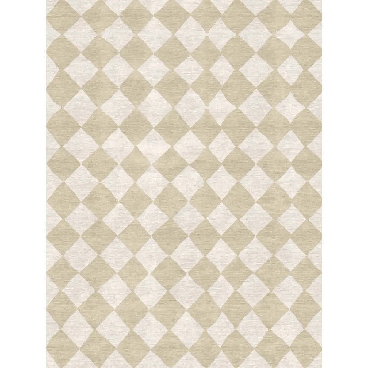 Trestres Checkered Natural & Ivory Rug - Second Love