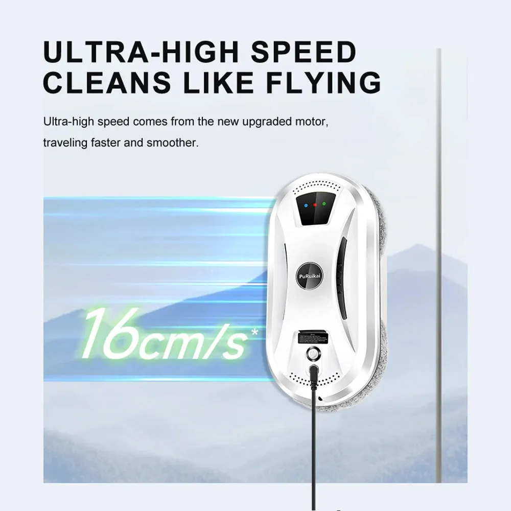 Ultra thin Robot vacuum cleaner window cleaning robot window cleaner electric glass limpiacristales remote control for home