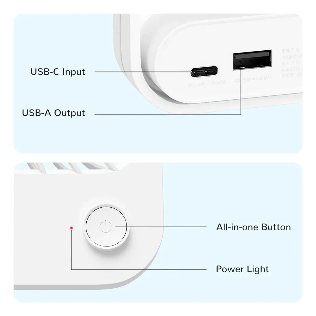 Ultra Thin Table Fan