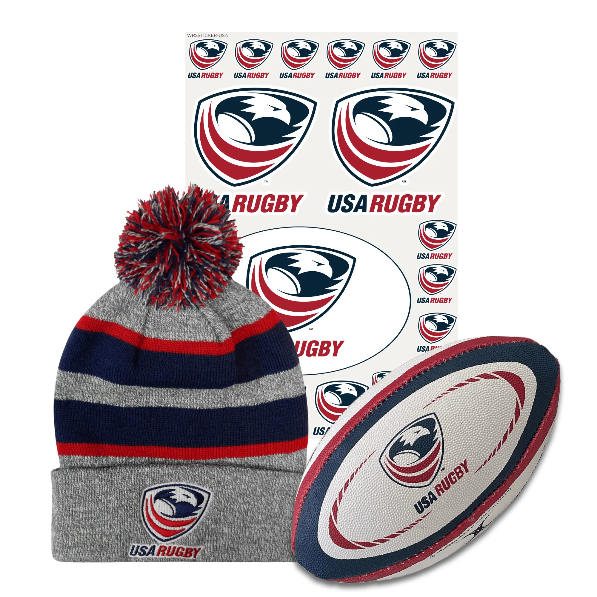 USA Rugby Fan Stocking Stuffers 3-Pack