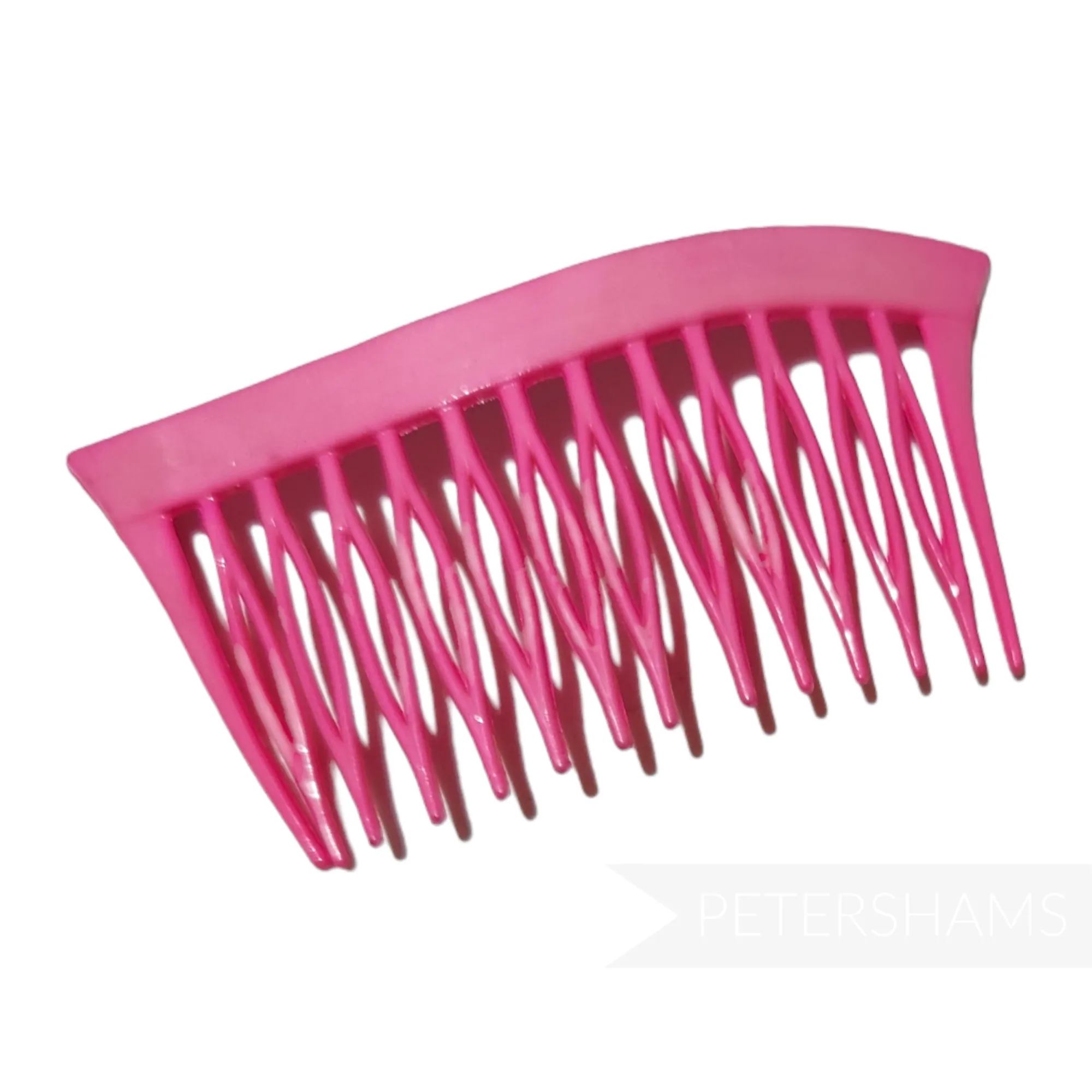 Vintage 1980's Wave Design Plastic Hair Comb