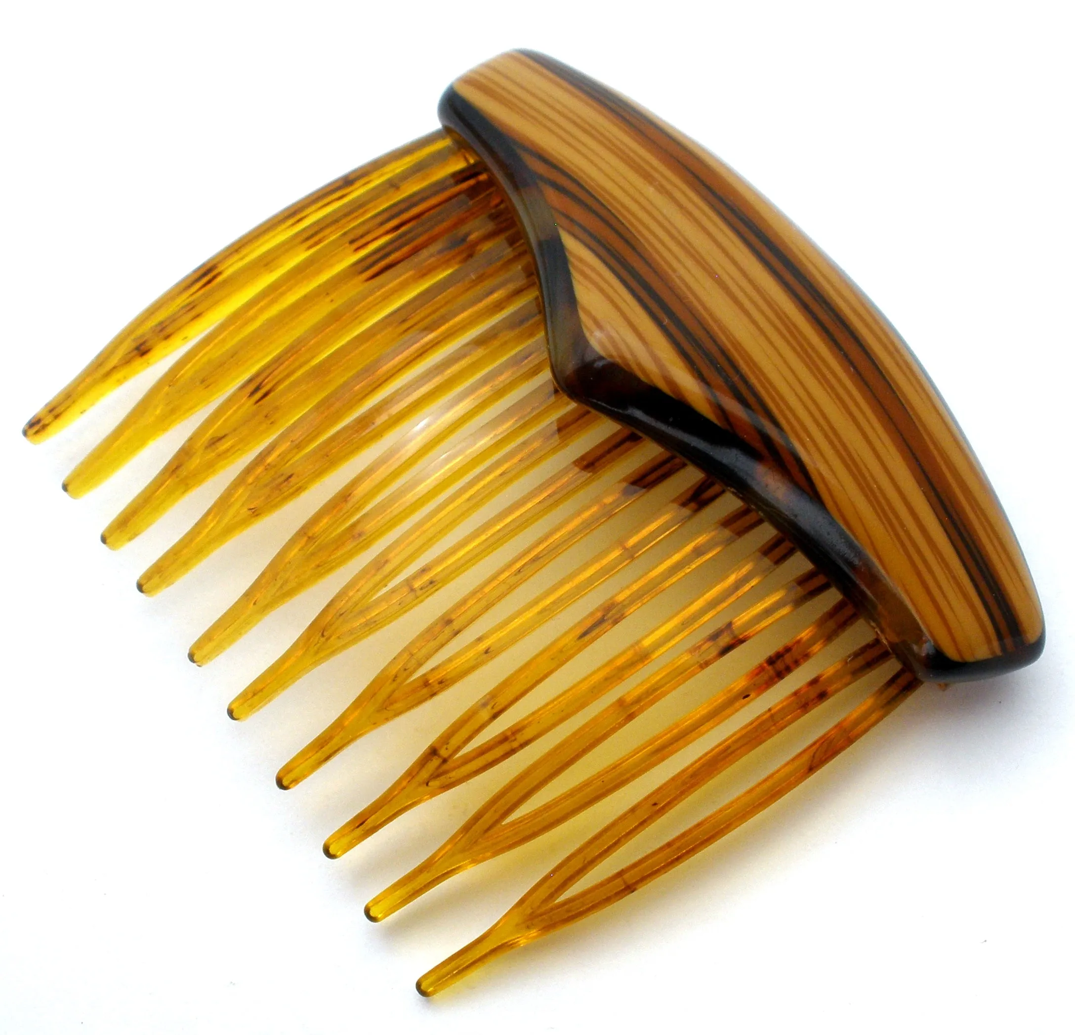 Vintage Brown Hair Comb