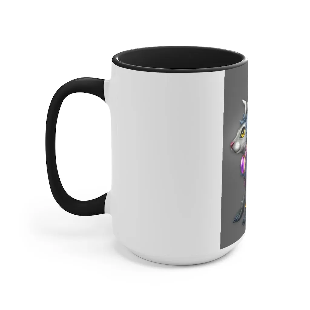 White Amara Accent Mug