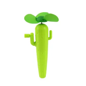 Wind Up Cactus Travel Fan Displayer of 18